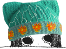 regarde-mignonne-kawai-gentil-pipou-chapeau-fille-bonnet-backup