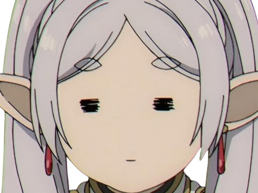 frieren sousou elfe oreilles pointues boucles oreille rouge mnemosyne fic bloop