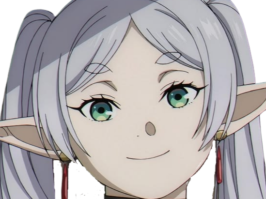 frieren sousou elfe oreilles pointues boucles oreille rouge mnemosyne fic bloop