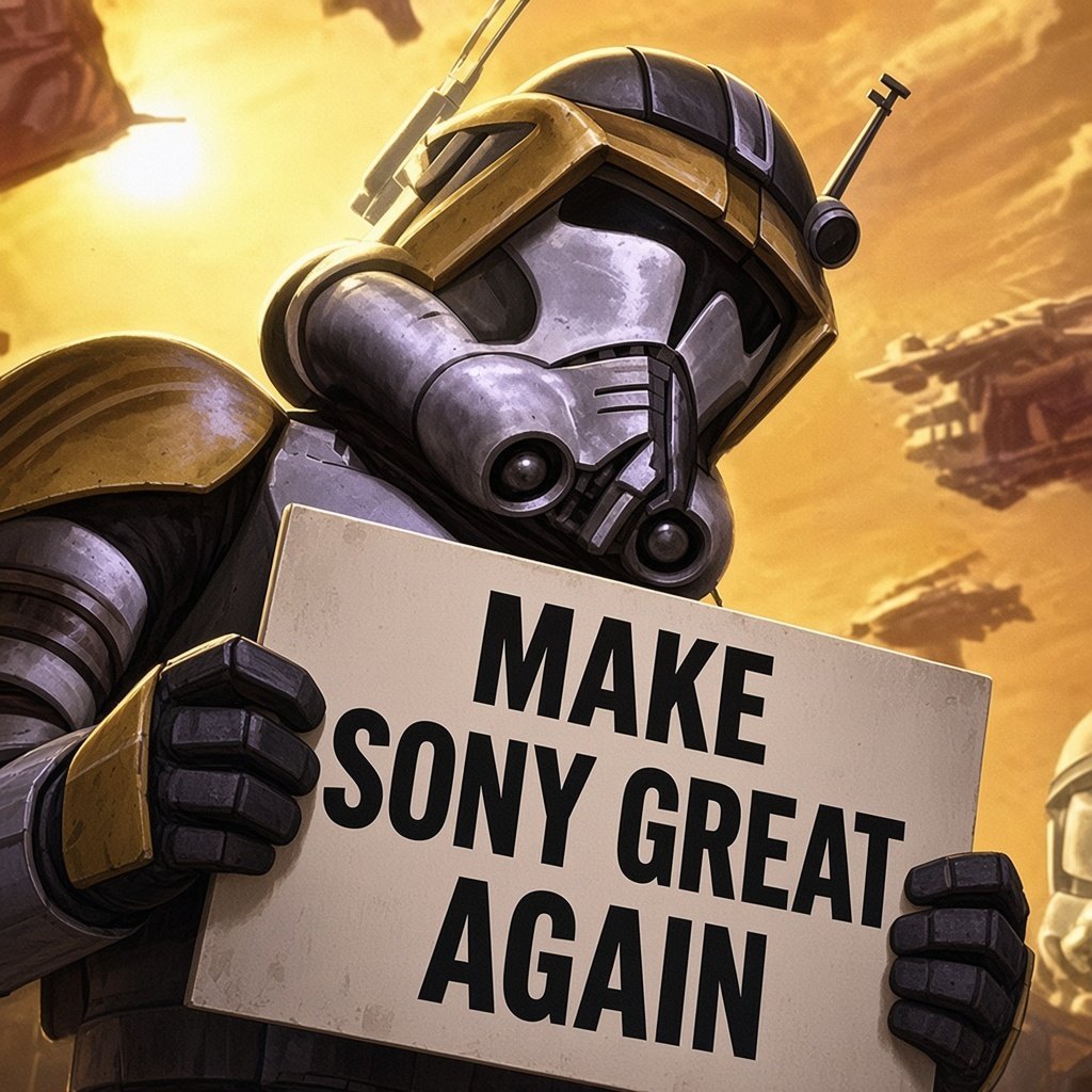 star wars clone trooper make sony great again playstation