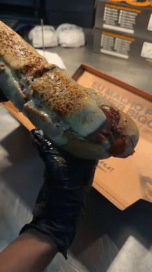 yum jeun dej meal goute tacos durum doner crepe sandwich bacon cheese steak fritent frit