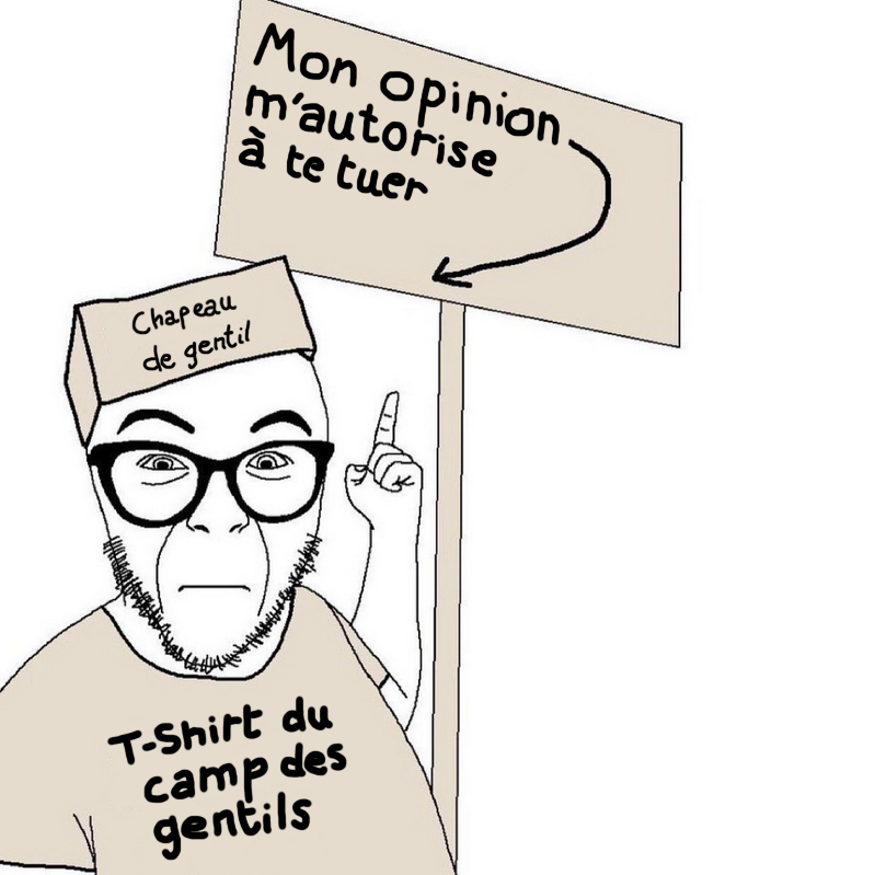 gauchiste lfi gauche meute zinzin fou cingle malades mentaux asile dement aliene desequilibre givre maboule