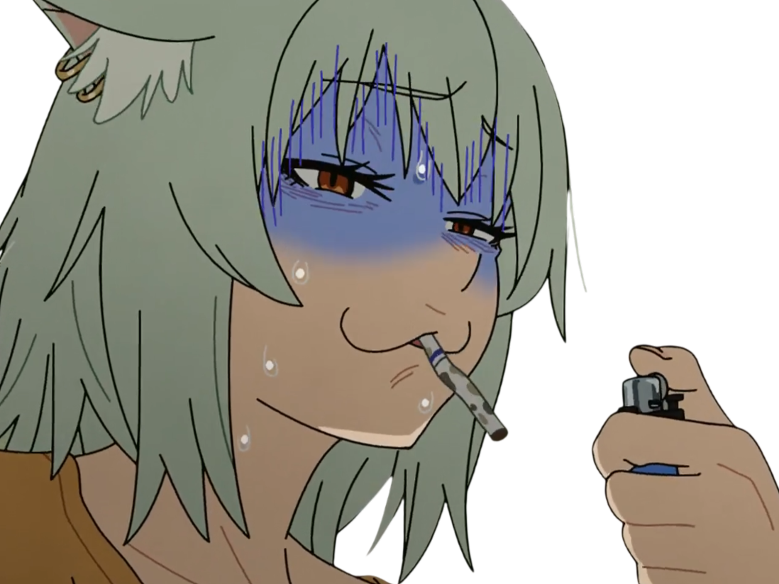chainsmoker cat yani neko yanineko yaniko sato
