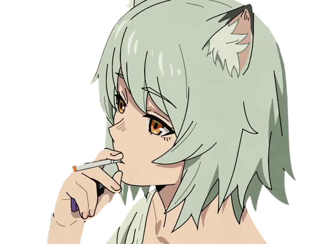 chainsmoker cat yani neko yanineko yaniko sato