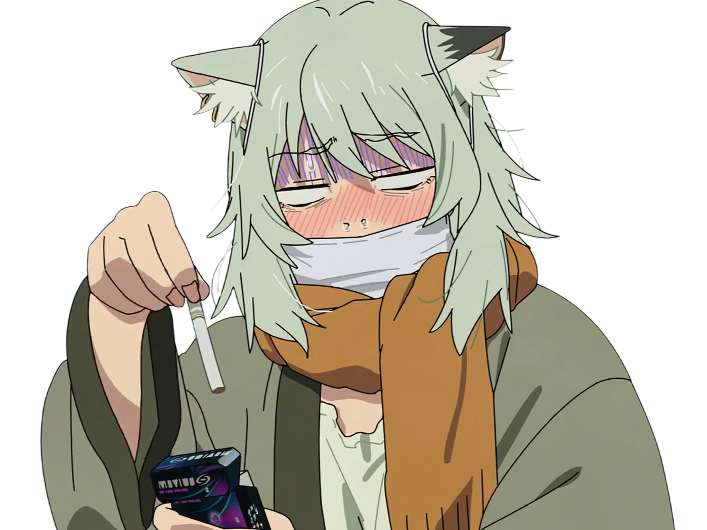 chainsmoker cat yani neko yanineko yaniko sato