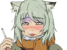 chainsmoker-cat-yani-neko-yanineko-yaniko-sato