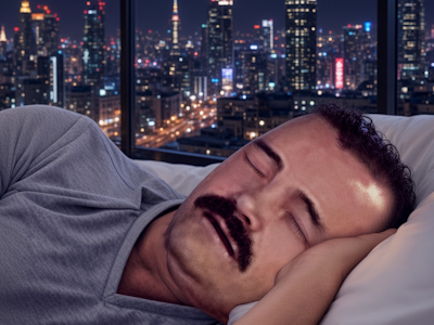 Sticker risitas sommeil dormir par knhh