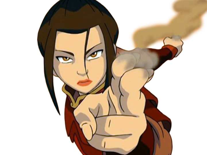 azula princesse nation feu avatar last airbender dernier maitre air firebender fille brune yeux dores