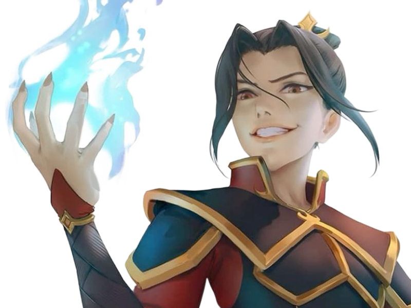 azula princesse nation feu avatar last airbender dernier maitre air firebender fille brune yeux dores