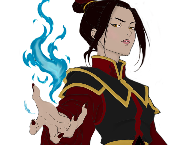 azula princesse nation feu avatar last airbender dernier maitre air firebender fille brune yeux dores