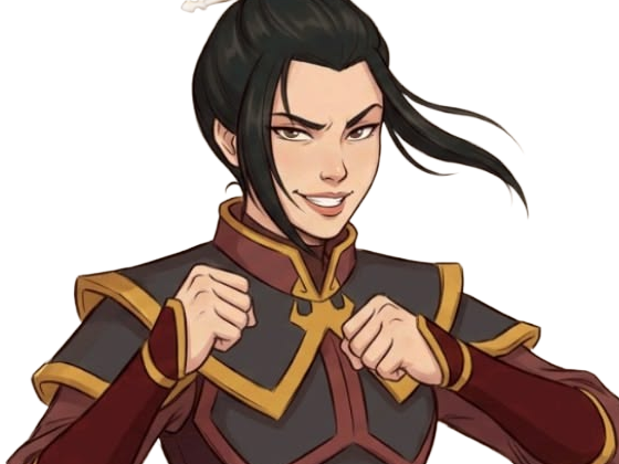 azula princesse nation feu avatar last airbender dernier maitre air firebender fille brune yeux dores