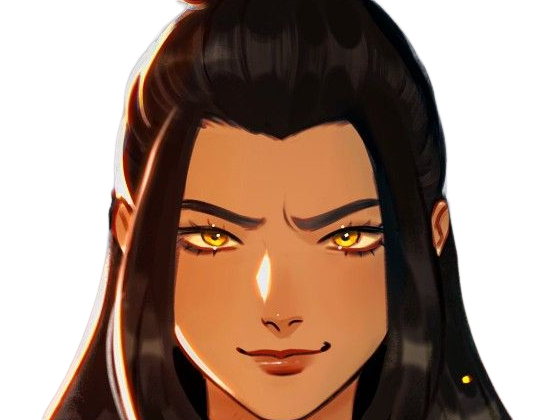 azula princesse nation feu avatar last airbender dernier maitre air firebender fille brune yeux dores