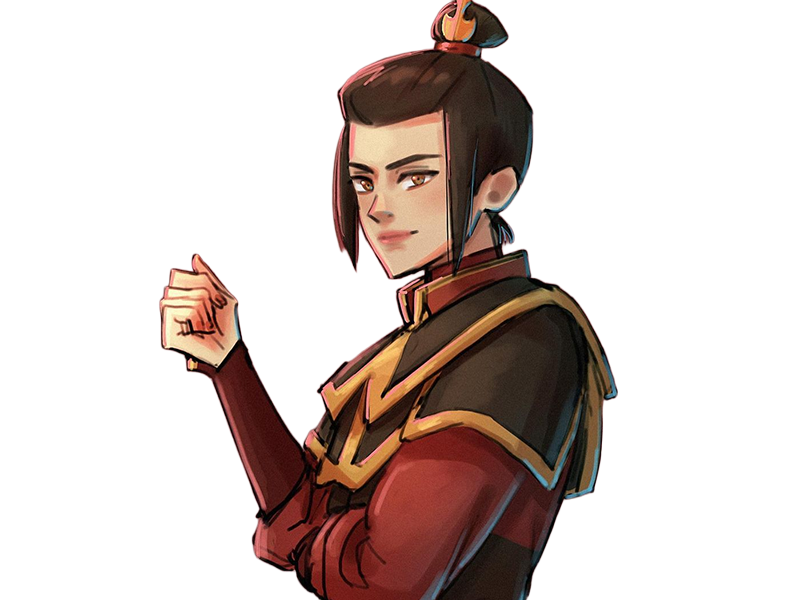 azula princesse nation feu avatar last airbender dernier maitre air firebender fille brune yeux dores