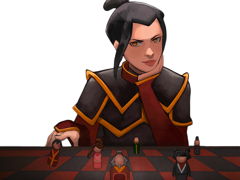 azula princesse nation feu avatar last airbender dernier maitre air firebender fille brune yeux dores