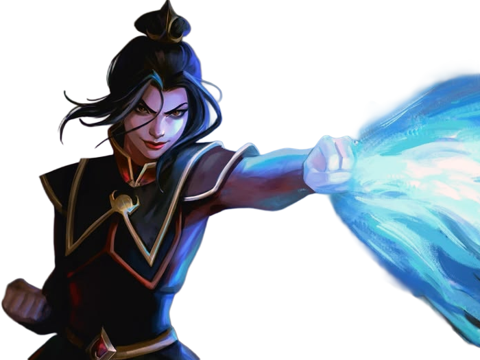 azula princesse nation feu avatar last airbender dernier maitre air firebender fille brune yeux dores
