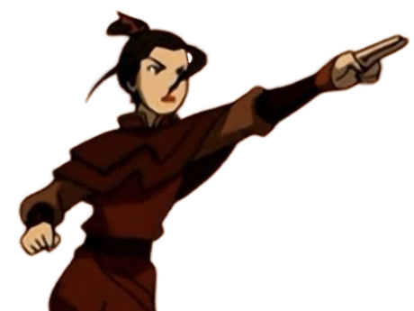 azula princesse nation feu avatar last airbender dernier maitre air firebender fille brune yeux dores