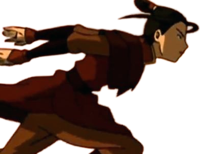 azula princesse nation feu avatar last airbender dernier maitre air firebender fille brune yeux dores