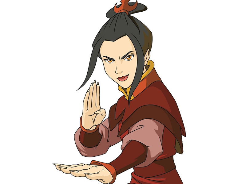 azula princesse nation feu avatar last airbender dernier maitre air firebender fille brune yeux dores