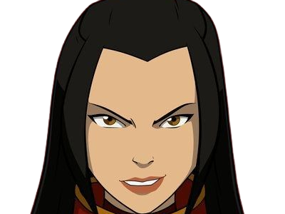 azula princesse nation feu avatar last airbender dernier maitre air firebender fille brune yeux dores
