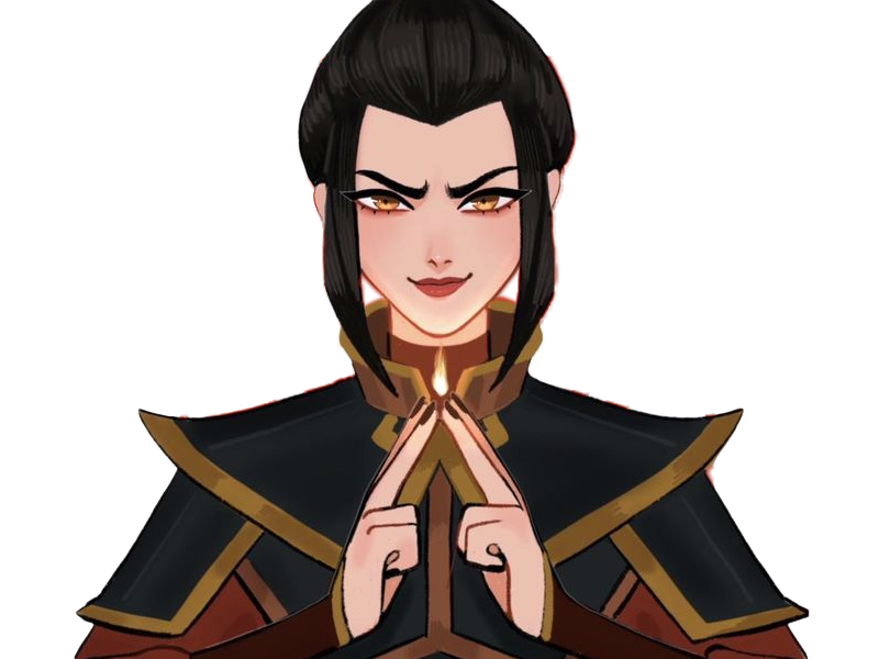 azula princesse nation feu avatar last airbender dernier maitre air firebender fille brune yeux dores