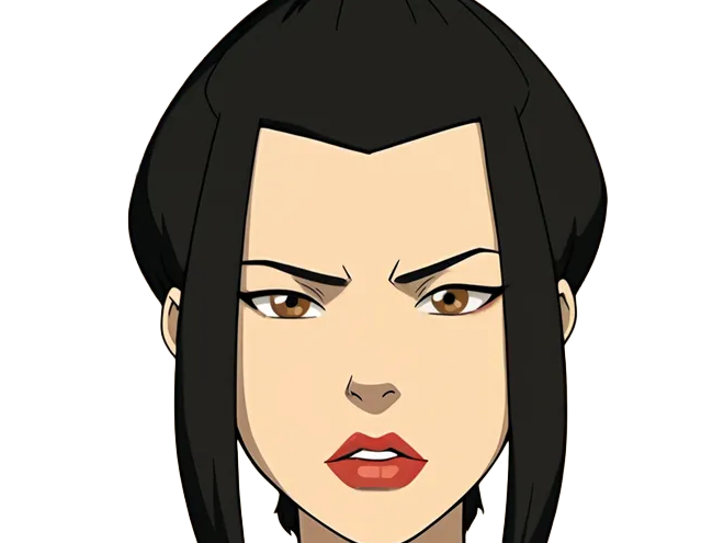 azula princesse nation feu avatar last airbender dernier maitre air firebender fille brune yeux dores
