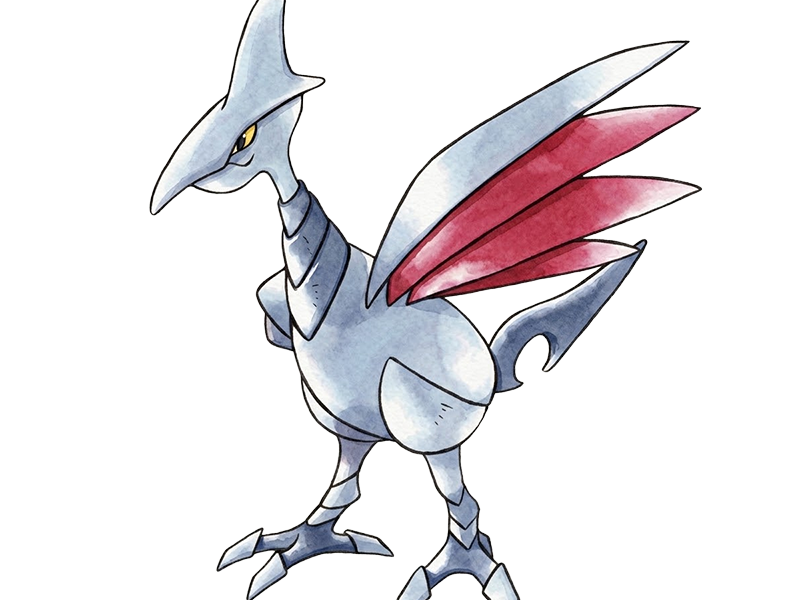 airmure skarmory airmd pokemon pkm jeu anime type acier vol 2g johto armoiseau