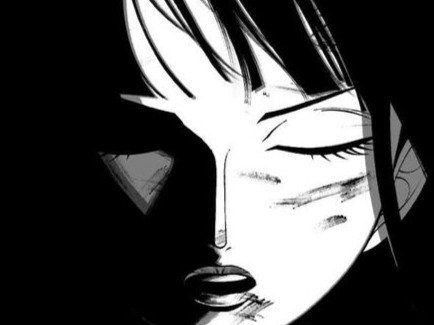 nico robin one piece cheveux noir yeux bleu frange ninon fic bloop