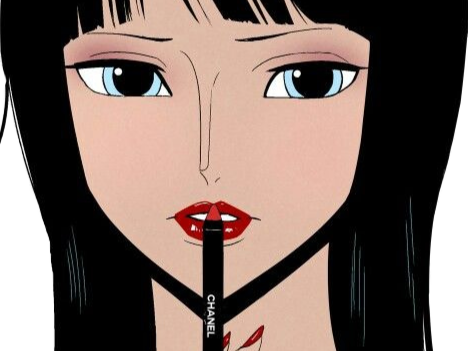 nico robin one piece cheveux noir yeux bleu frange ninon fic bloop
