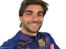 ferran-torres-fc-barcelone-barca-sourire-smile-pouce-moquerie-chambrage