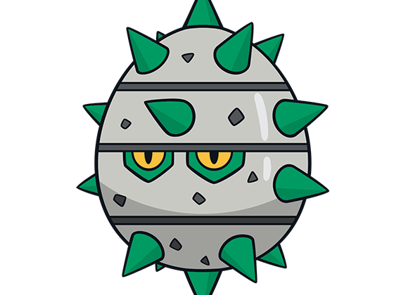 grindur ferroseed tesseed pokemon pkm jeu anime type plante acier 5g unys epine