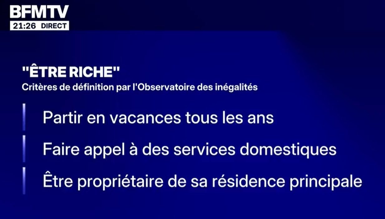 riche definition bfm communiste shithole pauvre france media