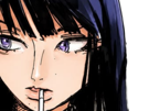 nico-robin-one-piece-cheveux-noir-yeux-bleu-frange-ninon-fic-bloop-cigarette