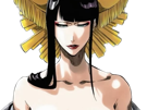 senjumaru-shutara-bleach-cheveux-noir-khol-frange-amaterasu-broche-soleil-fic-bloop