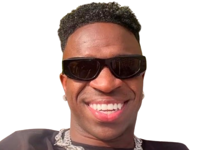 vinicius vini junior smile sourire colgate happy heureux moqueur drole rire soleil sunlight content joyeux