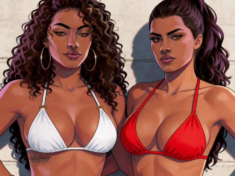 gta lucia latina bikini