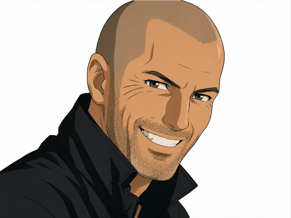 zidane zizou zinedine benzemonstre anime
