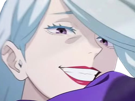 mei-mei-mei-jujutsu-kaisen-jjk-cheveux-blanc-yeux-violet-tresse-ade-adelaide-vizard-fic-bloop