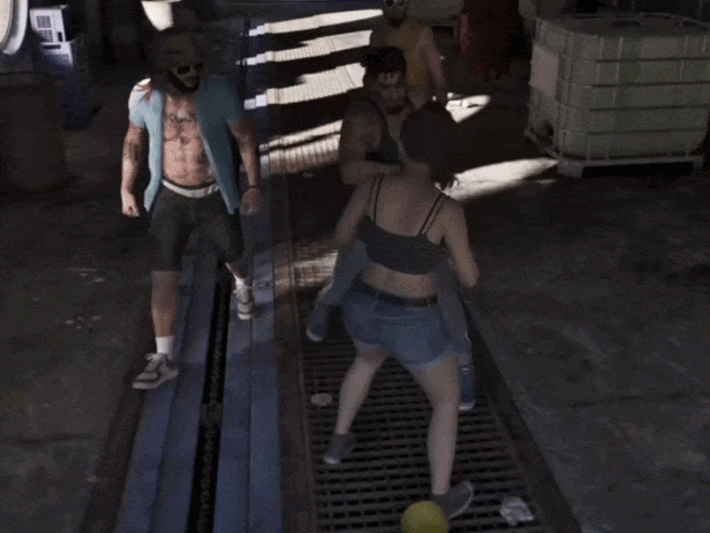 gta 6 lucia bagarre patate esquive