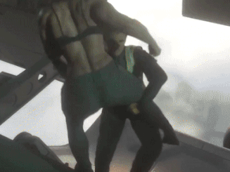 gta lucia caminos vi 6 grand theft auto avion train atterrissage reup censure gif