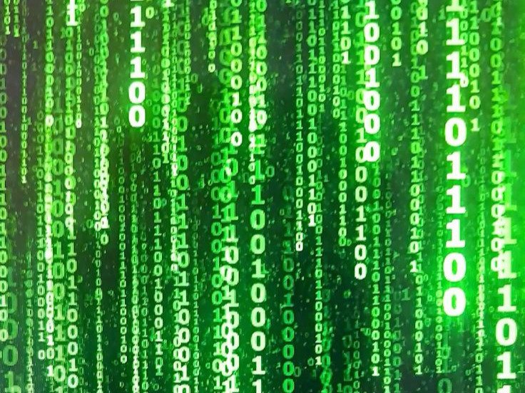matrix ecran vert chiffres fic bloop