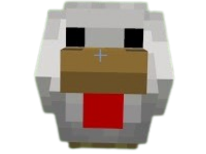 minecraft mob monstre nuit moupe jeu cube mojang poulet poule