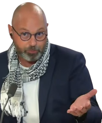 guenole thomas soral gptv palestine israel keffieh