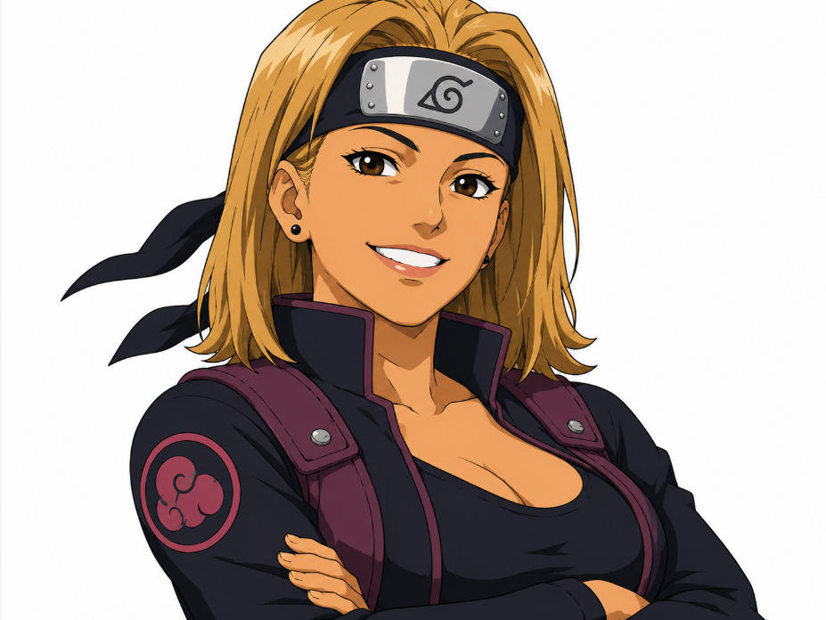 lorna hajdini anime sexy naruto