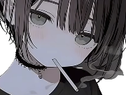 hakoniwa 852wa mellow anime portrait dark hair