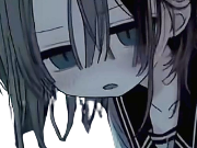 hakoniwa 852wa mellow anime portrait dark hair