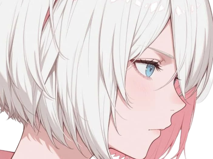 2b nier automata cheveux blanc yeux bleu opale de brienne fic bloop