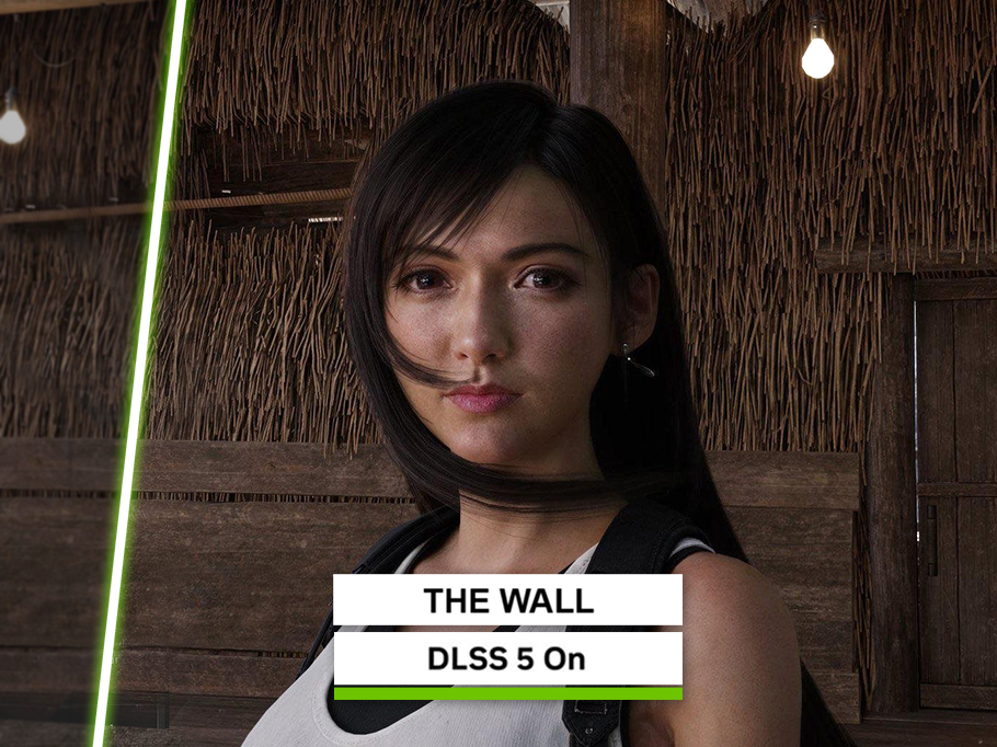official tifa de la compta dlss5 magalax nivdia dlss 5 wall walled dlssed slop