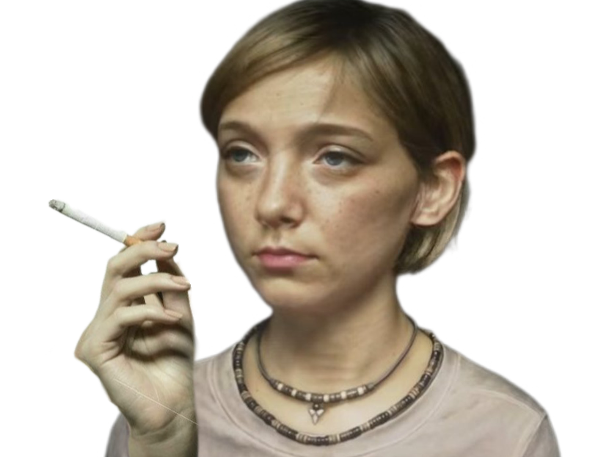 tlou cigarette fume miller sarah