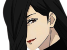 mei-mei-mei-jujutsu-kaisen-jjk-cheveux-blanc-yeux-violet-tresse-ade-adelaide-vizard-bloop-noir