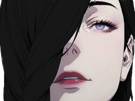 mei-mei-mei-jujutsu-kaisen-jjk-cheveux-blanc-yeux-violet-tresse-ade-adelaide-vizard-bloop-noir